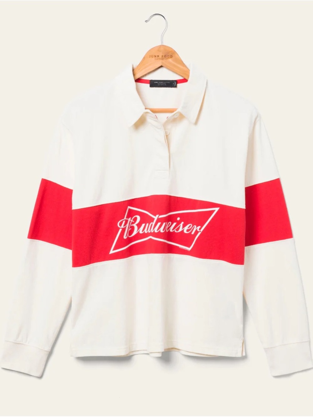 WOMEN'S BUDWEISER RUGBY SHIRT